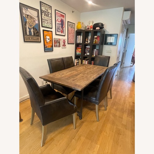 Used Restoration Hardware Flatiron Dining Set for sale on AptDeco
