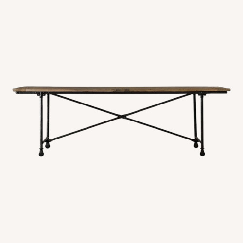 Used Restoration Hardware Flatiron Dining Set for sale on AptDeco