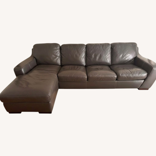 Used Raymour & Flanigan Light Gray Sleeper Sofa for sale on AptDeco