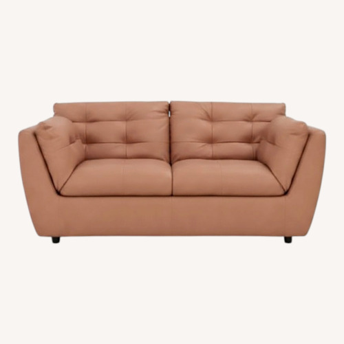 Used Damar Leather Loveseat  for sale on AptDeco
