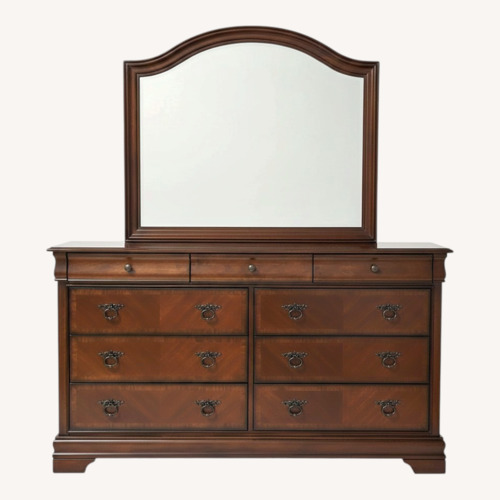 Used Ashley Hamlyn Dresser w/Mirror for sale on AptDeco