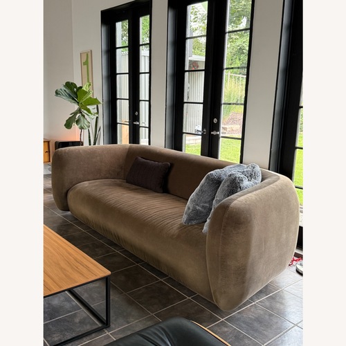 Used Blu Dot Bustle Velvet 3+ Seater Sofa for sale on AptDeco