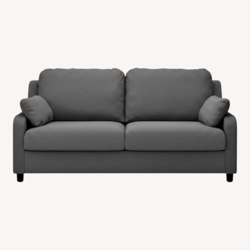 Used Blue Fabric 2 Seater Sofa for sale on AptDeco