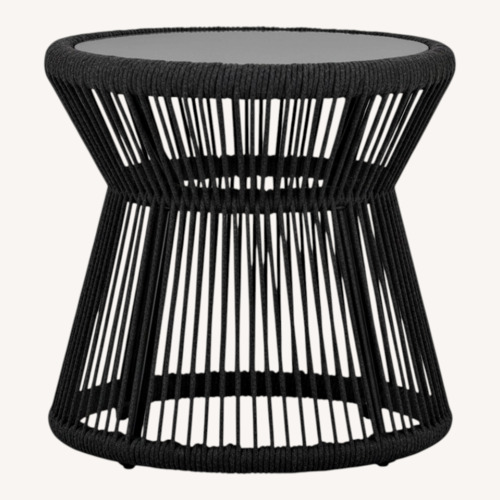 Used Sunset West Milano Granite Top Outdoor Side Tables for sale on AptDeco