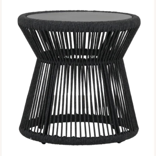 Used Sunset West Milano Granite Top Outdoor Side Tables for sale on AptDeco