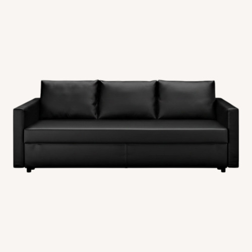 Used IKEA Friheten Sofa (Black) for sale on AptDeco
