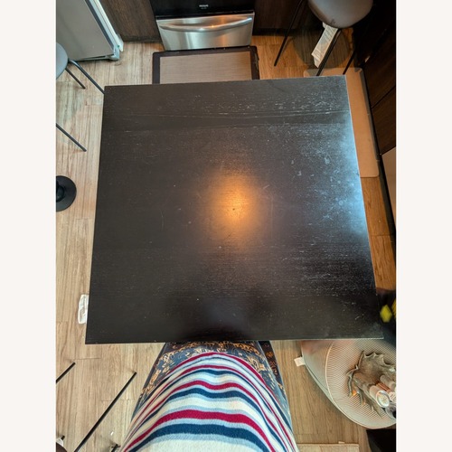 Used IKEA Bjursta Rectangle Extendable Dining Table for sale on AptDeco