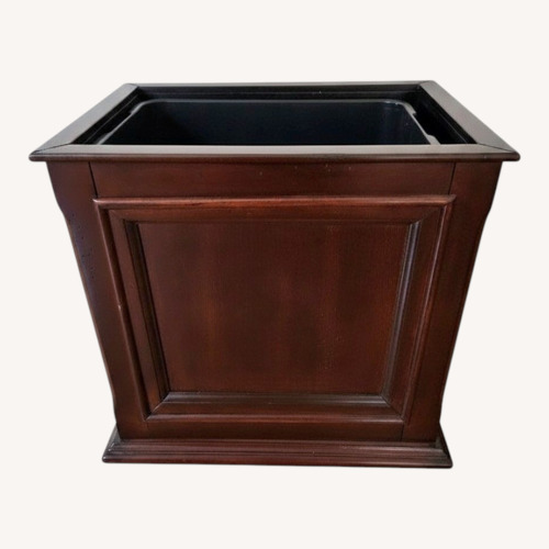 Used Vintage/Antique Heavy Wooden Dustbin for sale on AptDeco