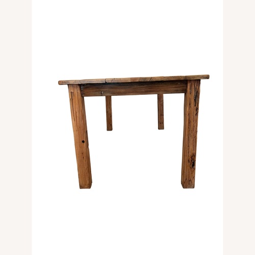 Used Rustic/Shabby Chic Reclaimed Boatwood Dining Table for sale on AptDeco