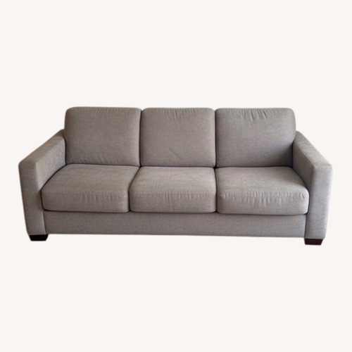 Used Light Gray Fabric 3+ Seater Sofa for sale on AptDeco