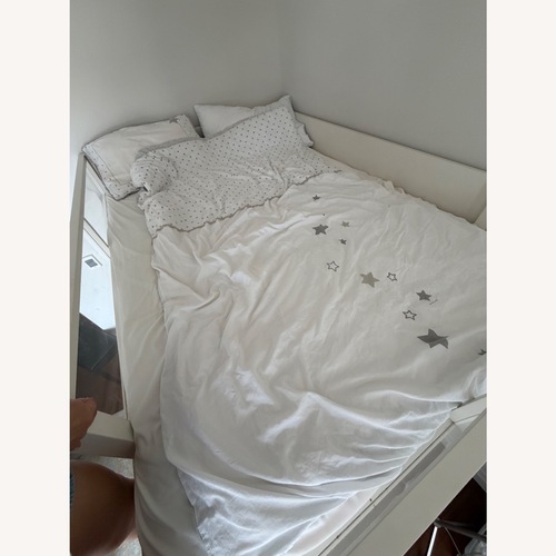 Used Pottery Barn Teen Bowen Loft Bed - Full for sale on AptDeco