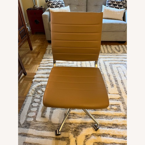 Used Modway Light Brown Adjustable Office Chair for sale on AptDeco