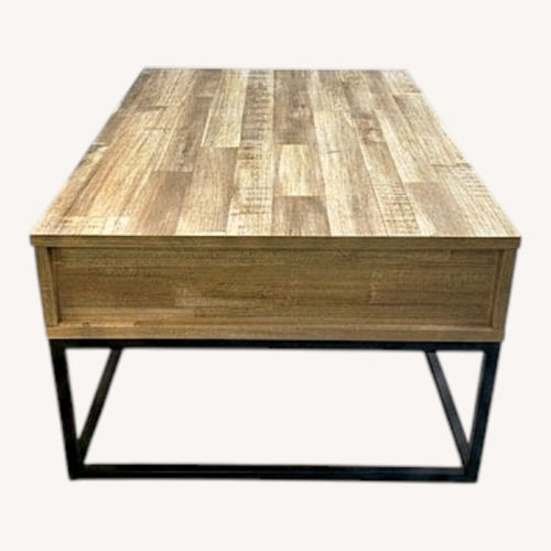 Used Lift Top Wood Coffee Table for sale on AptDeco