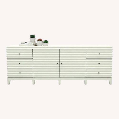 Used White Wood Sideboard for sale on AptDeco