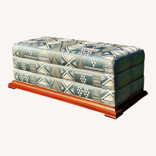 Used Fabric Ottoman for sale on AptDeco