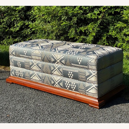 Used Fabric Ottoman for sale on AptDeco