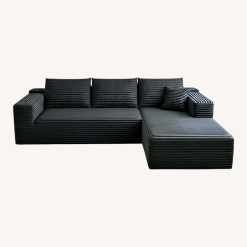 Used 107.5" Cloud Sectional Couch with L-Shape Chaise for sale on AptDeco