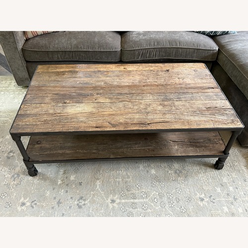 Used Restoration Hardware Dutch Industrial Coffee Table for sale on AptDeco