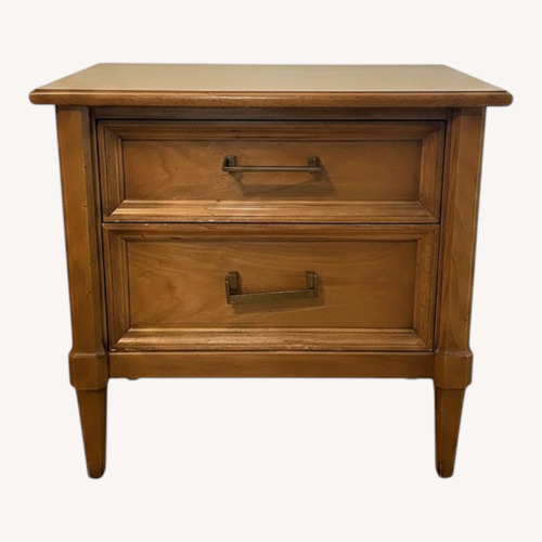 Used Vintage/Antique Natural Wood Nightstand for sale on AptDeco