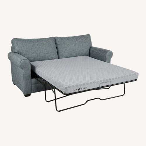 Used La-Z-Boy Leah Light Gray Sleeper Sofa for sale on AptDeco