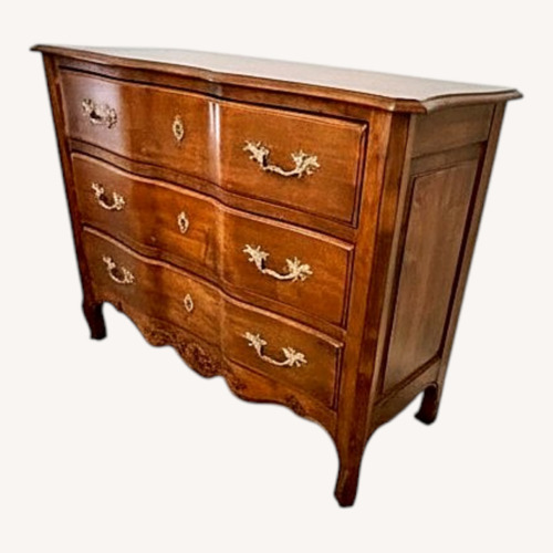 Used Ethan Allen Dark Brown Wood Dresser for sale on AptDeco