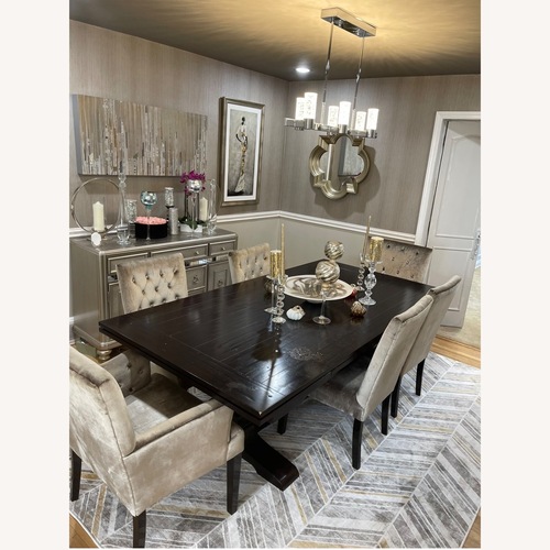 Used Z Gallerie Archer Extending Dining Table for sale on AptDeco