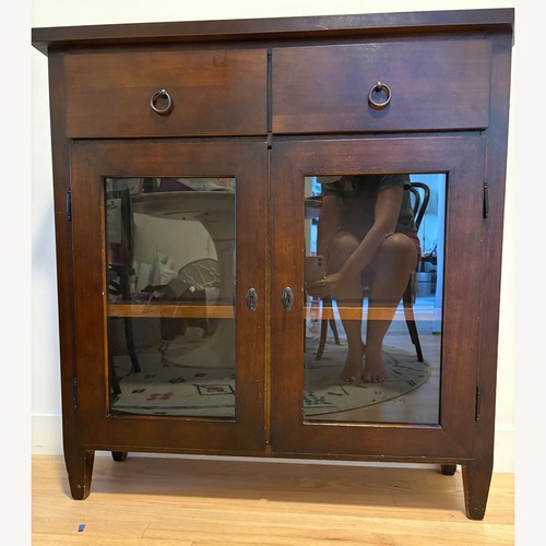 Used Crate & Barrel Stretto Aretina Entryway Cabinet for sale on AptDeco