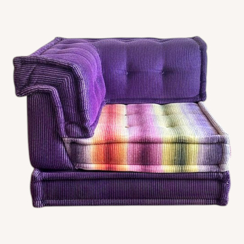 Used Roche Bobois Mah Jong Fabric Loveseat for sale on AptDeco