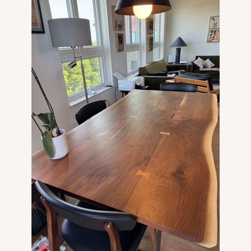 Used Room & Board Chilton Dining Table With 4 Errol Chairs for sale on AptDeco