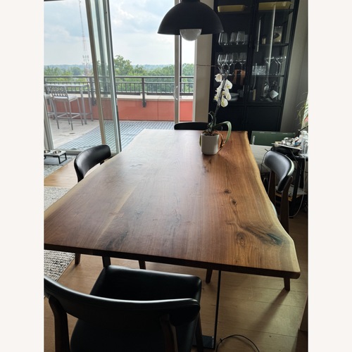 Used Room & Board Chilton Dining Table With 4 Errol Chairs for sale on AptDeco