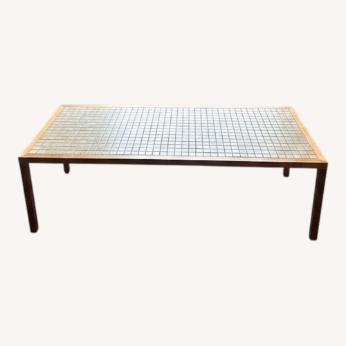Used Martz Studio Mosaic Wood Coffee Tab for sale on AptDeco