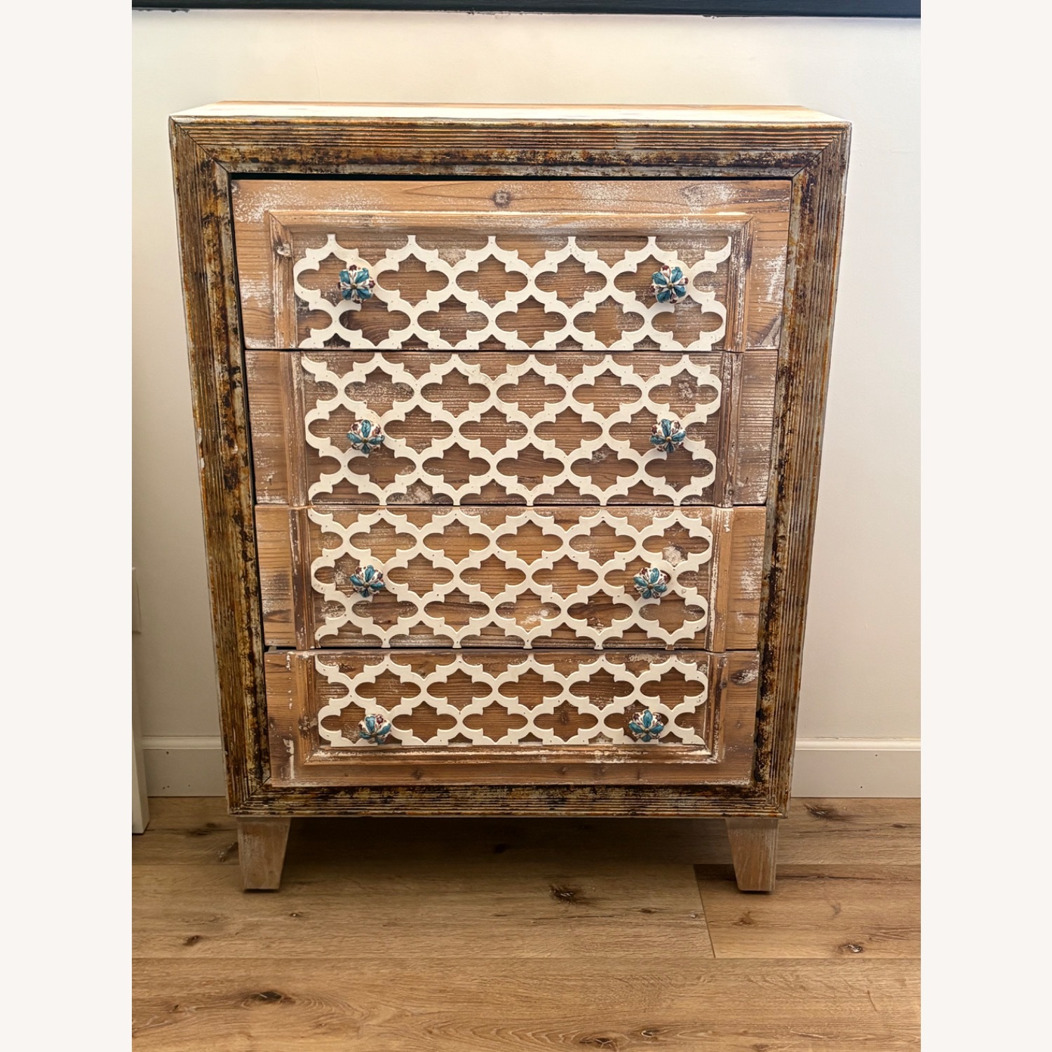Natural Wood Dresser - image-2