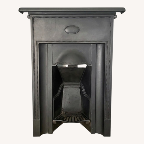 Used Original 19th Century English Cast Iron Fireplace  for sale on AptDeco