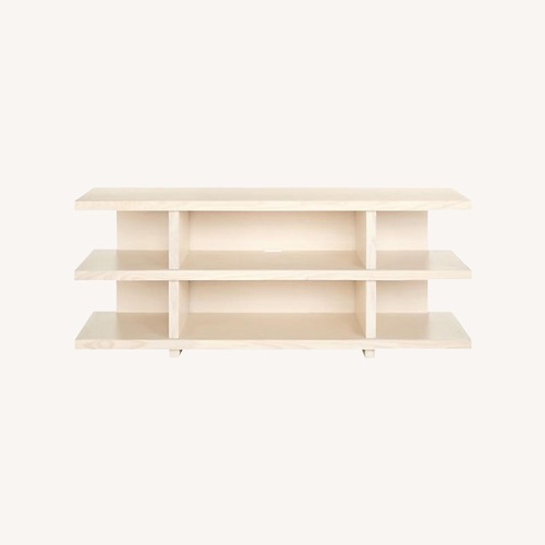 Used Room & Board Light Brown Wood Media Storage for sale on AptDeco