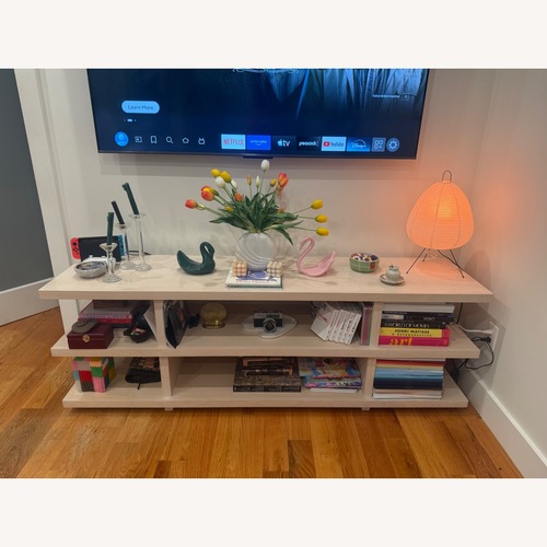 Used Room & Board Light Brown Wood Media Storage for sale on AptDeco
