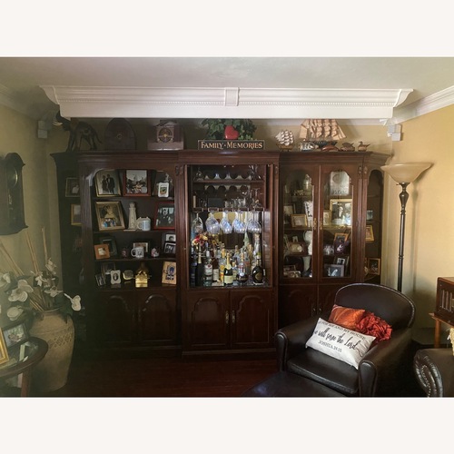 Used Ethan Allen Georgian Court 5pc Wall unit for sale on AptDeco
