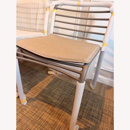 Used Crate & Barrel Light Gray Patio Furniture for sale on AptDeco