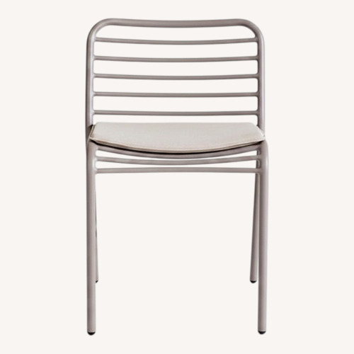 Used Crate & Barrel Light Gray Patio Furniture for sale on AptDeco