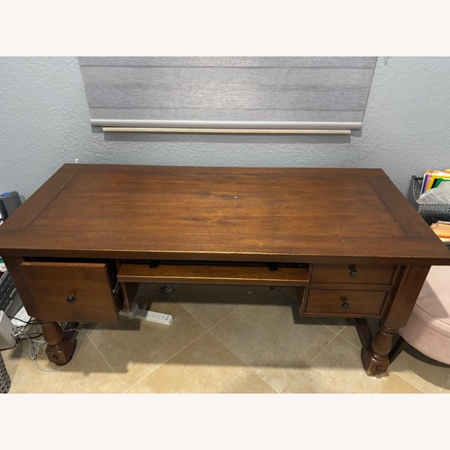 Used Pottery Barn Aris Desk for sale on AptDeco