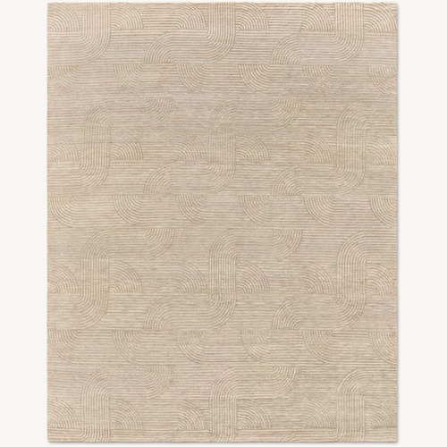 Used Restoration Hardware Tulsi Wool & Silk Rug 12' × 15' Wheat | Nepal for sale on AptDeco