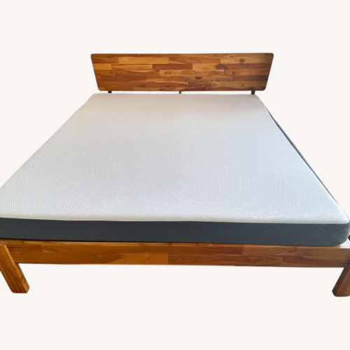 Used Wakefit Swirl Solid Wood King Size for sale on AptDeco