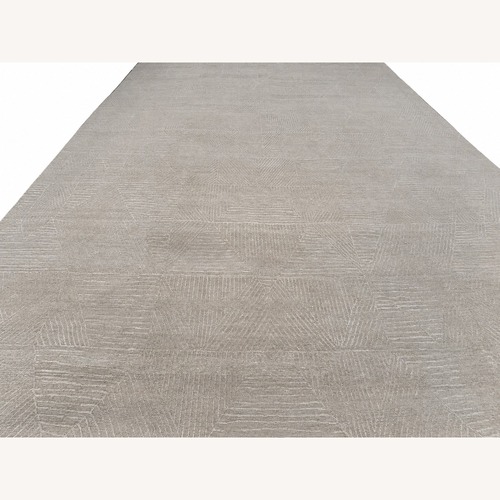 Used Restoration Hardware Varusha Wool & Silk Rug 12' × 15' Wheat for sale on AptDeco