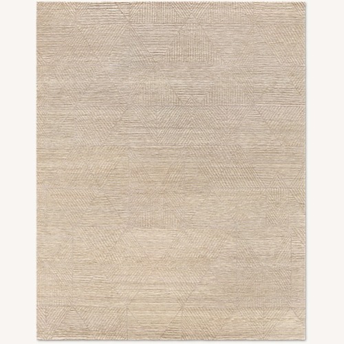 Used Restoration Hardware Varusha Wool & Silk Rug 12' × 15' Wheat for sale on AptDeco