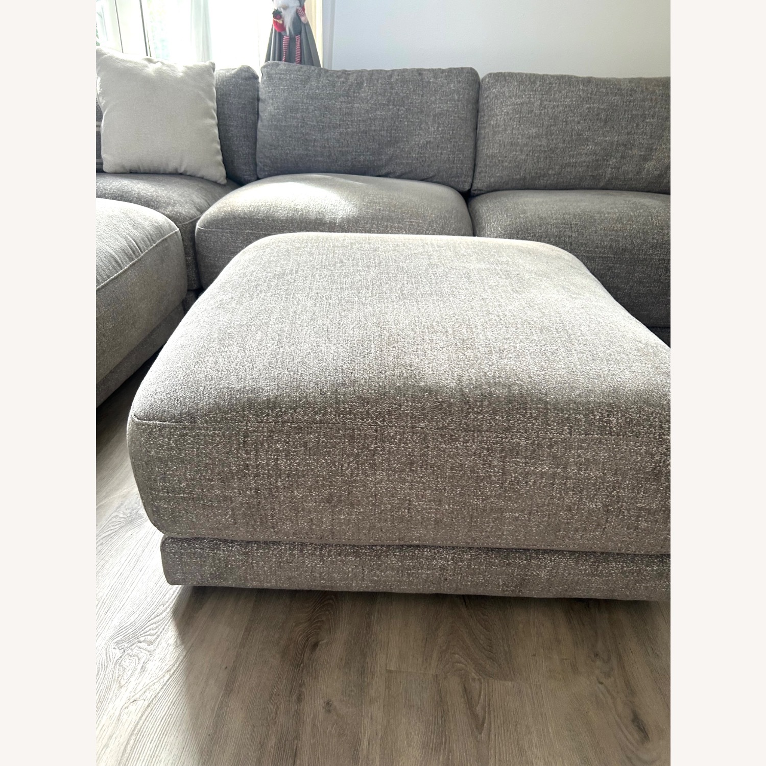 Grey Sectional Sofa with Chaise - image-4