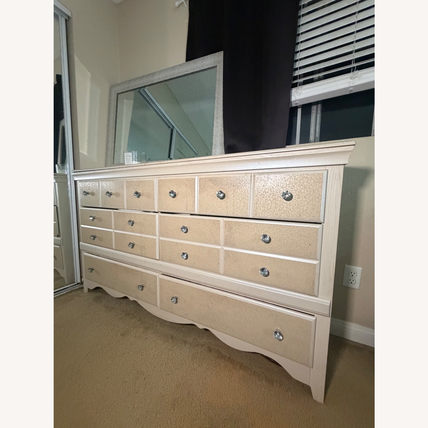 Natural Wood Dresser - image-5