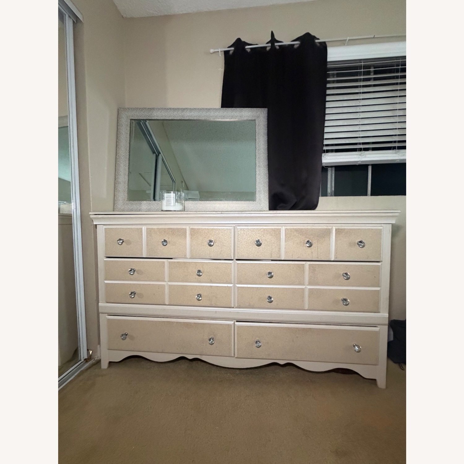 Natural Wood Dresser - image-2