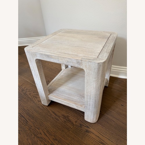 Used Pottery Barn Aptos Square Side Table for sale on AptDeco