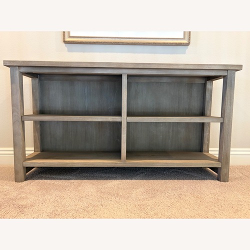 Used Pottery Barn Farmhouse Console Bookcase for sale on AptDeco