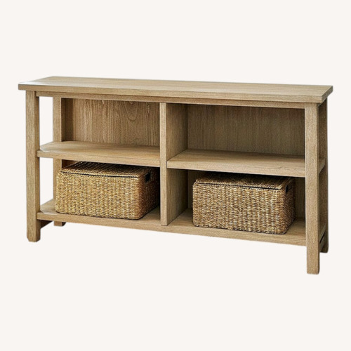 Used Pottery Barn Farmhouse Console Bookcase for sale on AptDeco