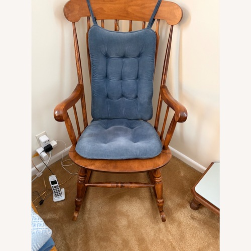 Used Vintage/Antique Finds Dark Brown Accent Chair for sale on AptDeco